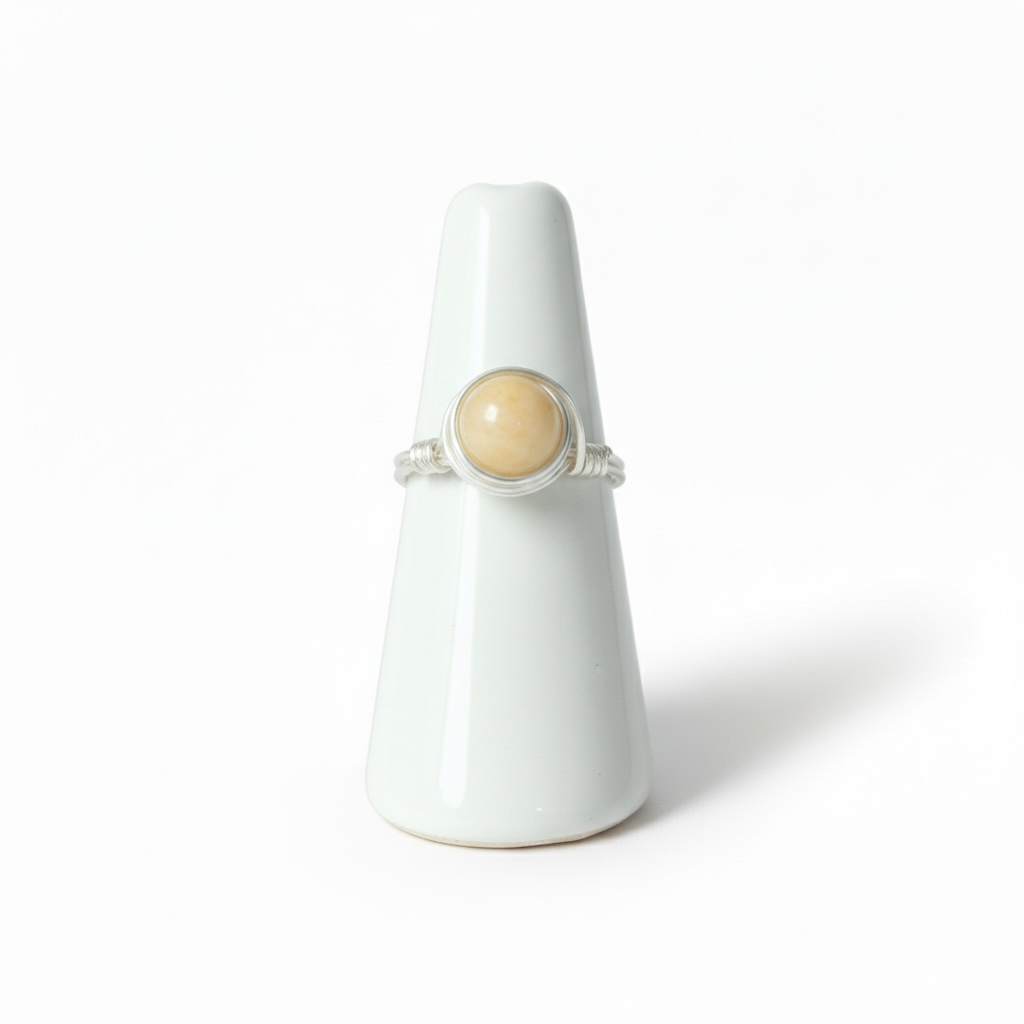 Wire Wrapped Gemstone Rings