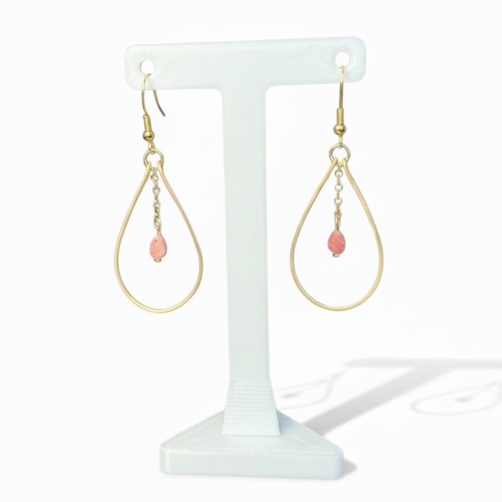 Rhodonite Earrings