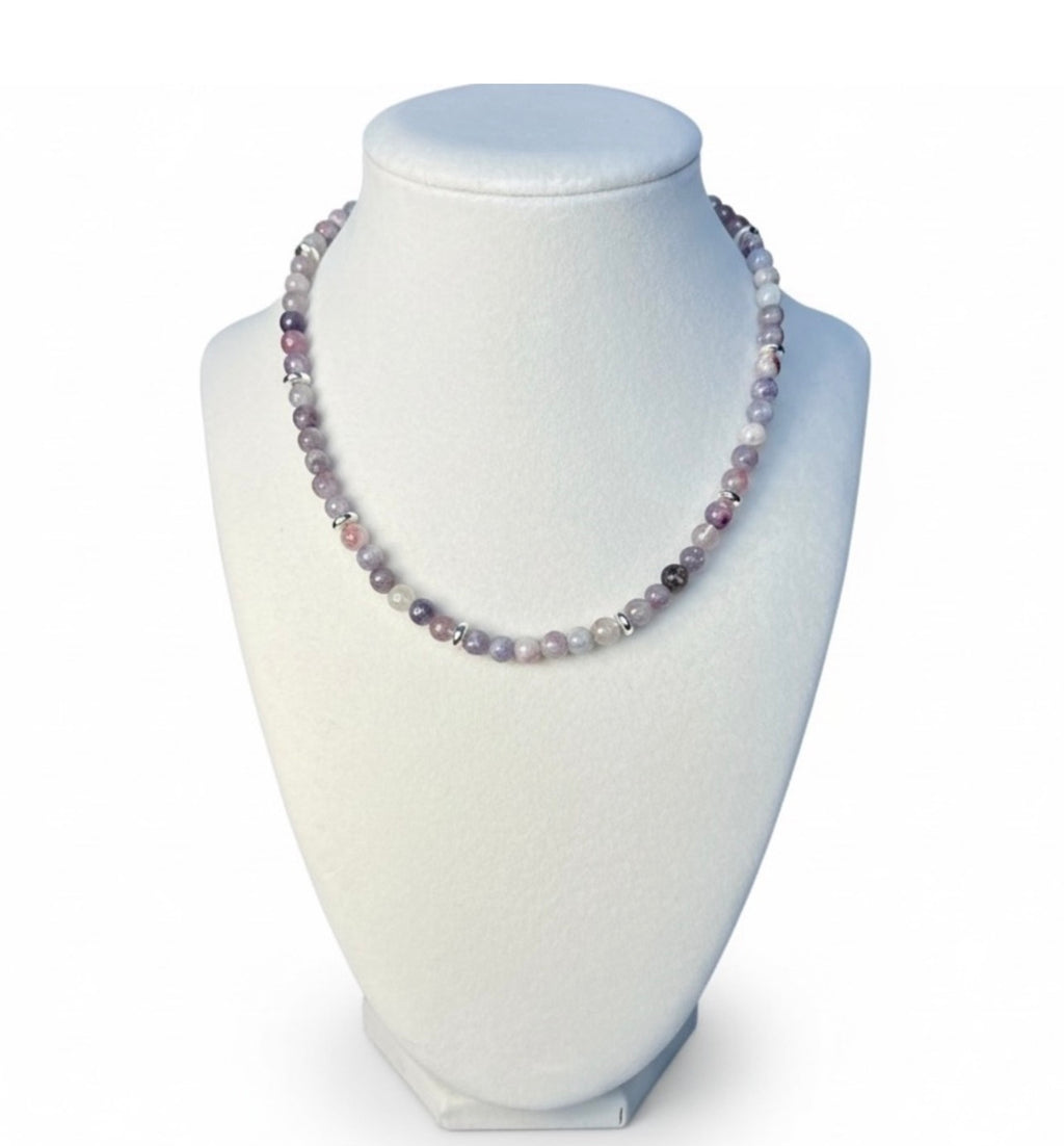 Plum Blossom Tourmaline Necklace