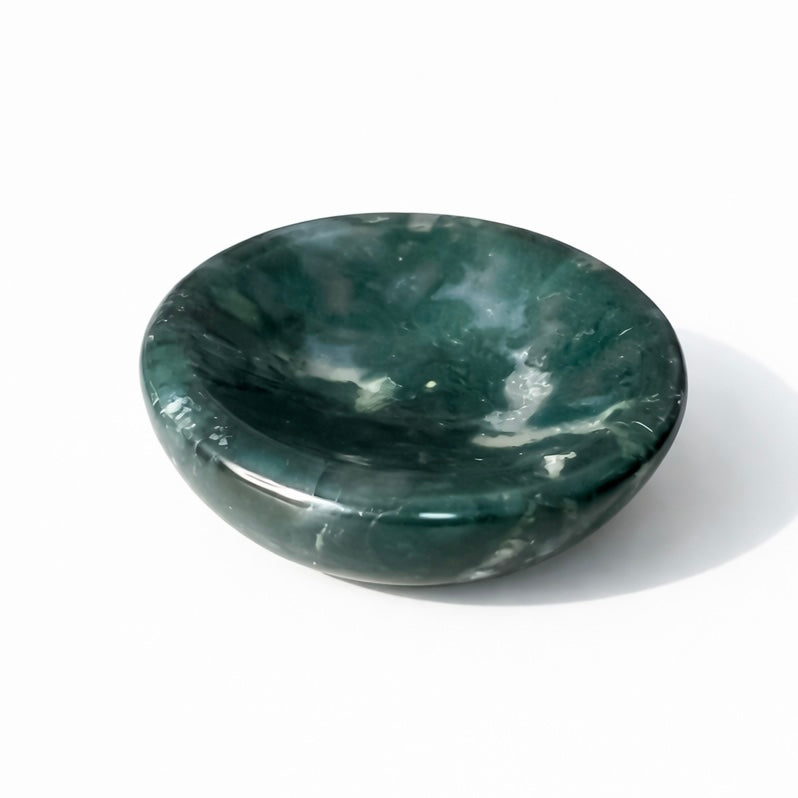 Moss Agate Bowl