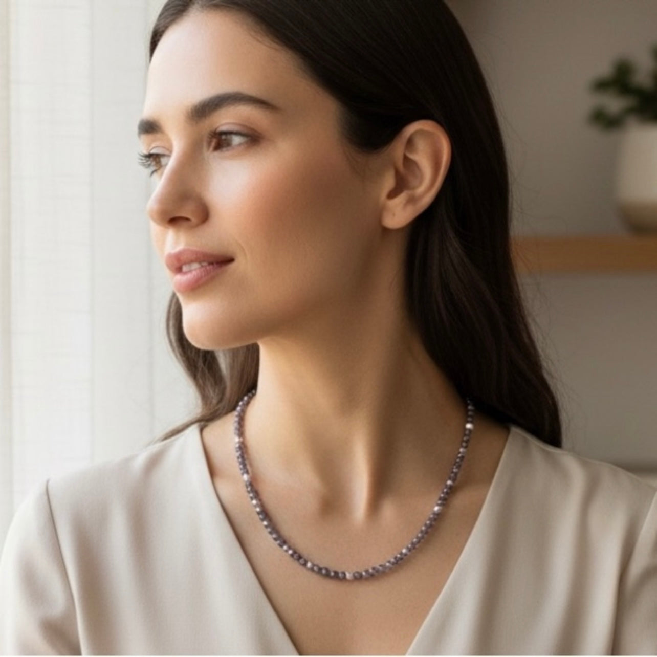 Lepidolite Necklace