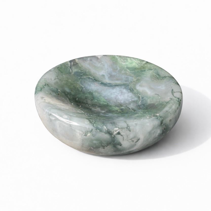 Moss Agate Bowl