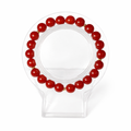 Carnelian and Gold Hematite Bracelet