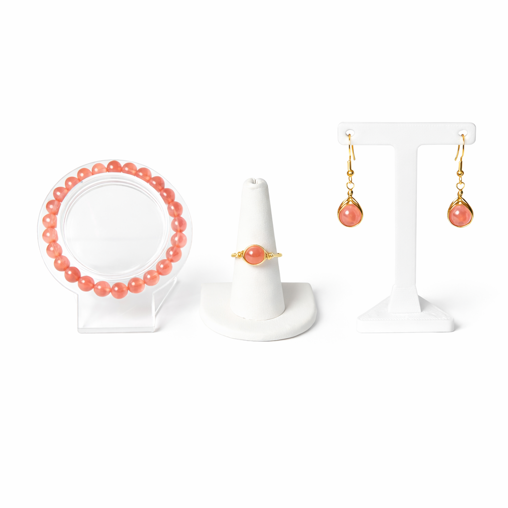 Cherry Quartz Set
