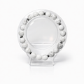 Howlite and Hematite Bracelet