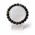 Faceted Gold Sheen Obsidian Bracelet