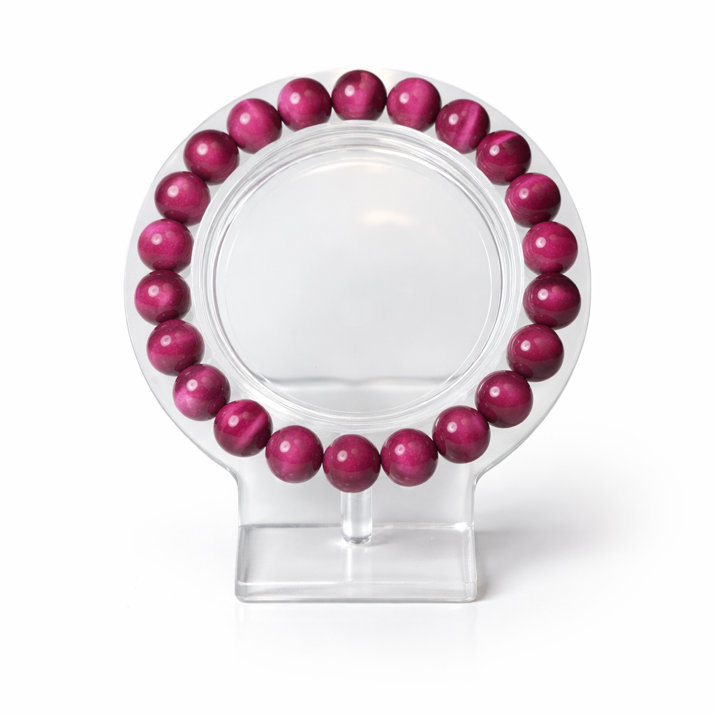 Magenta Tiger’s Eye Set
