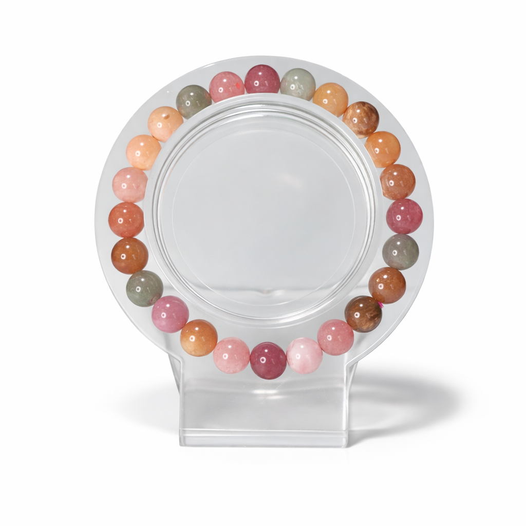Multi-Colored Jade Bracelet