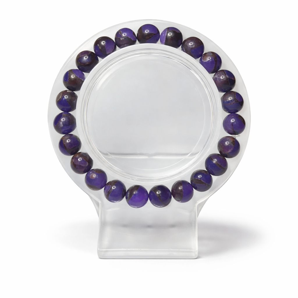 Purple Chalcedony Bracelet