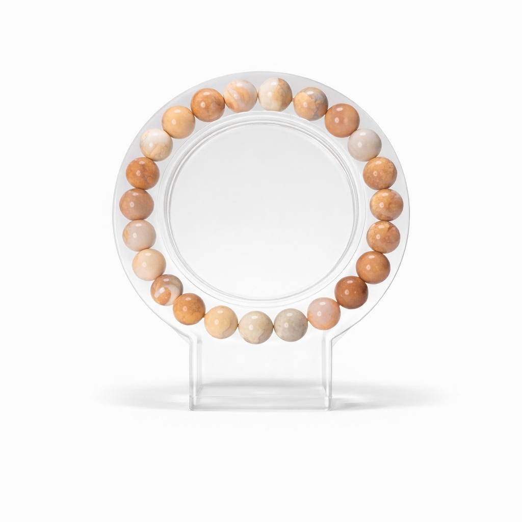 Flower Agate Bracelet