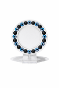 Lava Rock and Evil Eye Bracelet