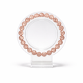 Faceted Strawberry Quartz Bracelet
