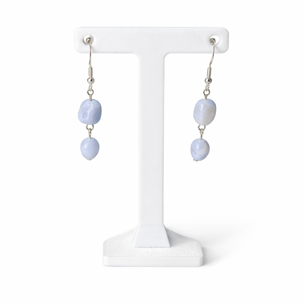 Blue Lace Agate Set