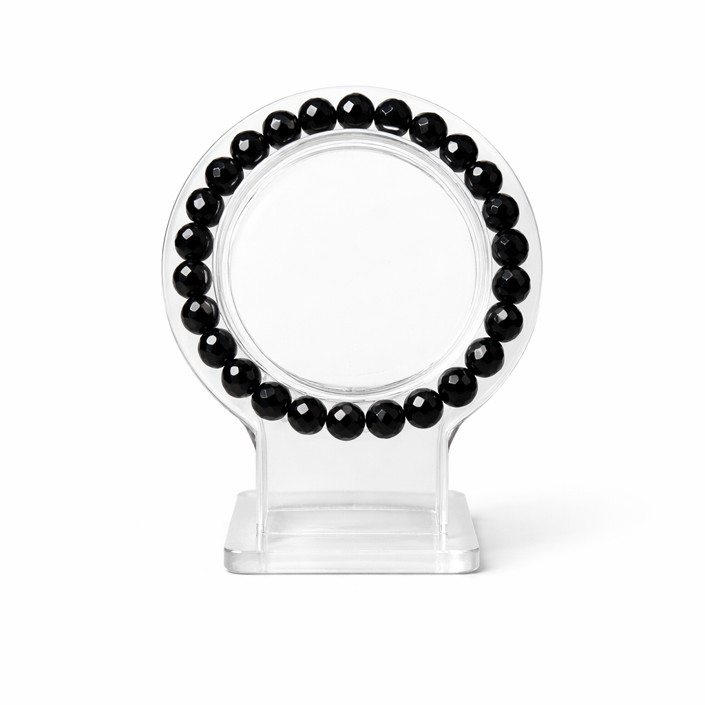 Faceted Onyx Bracelet