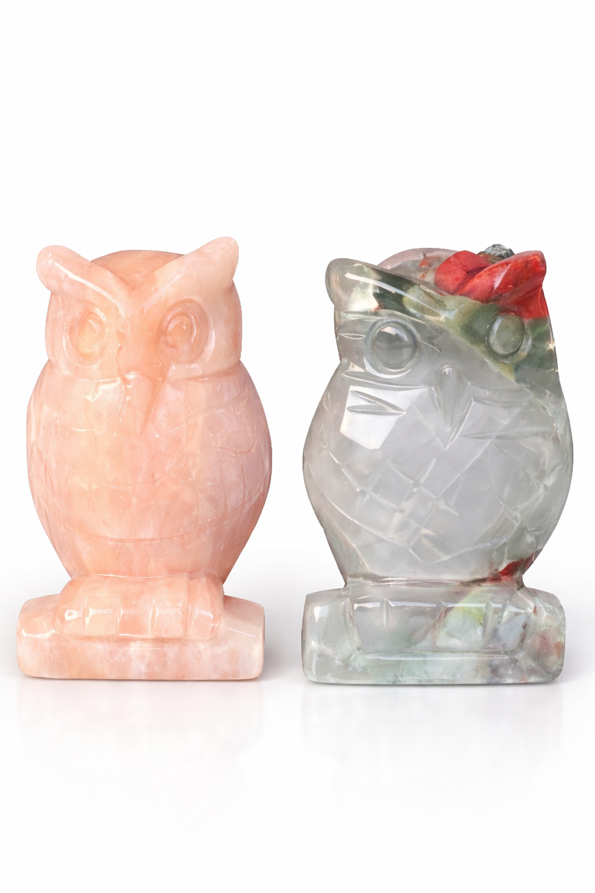 Carved Owls