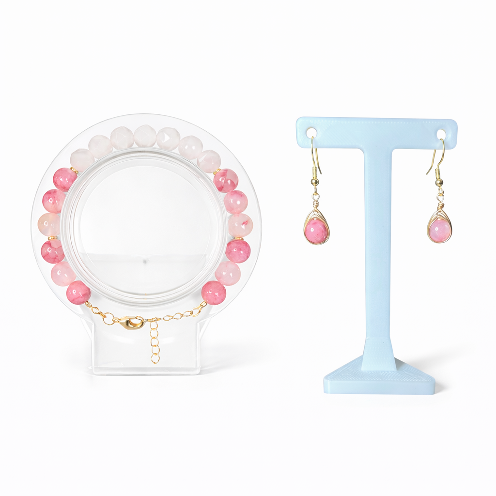 Misty Rose Jade Set