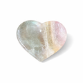 Rainbow Fluorite Heart Dish